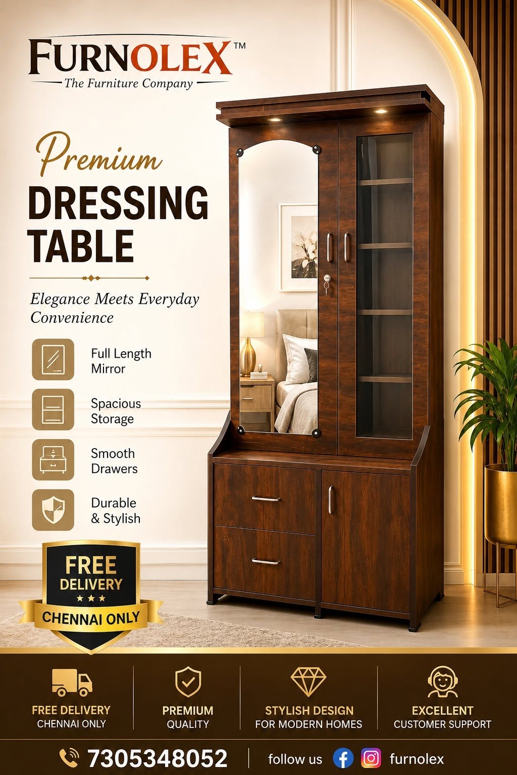 Modern dress table